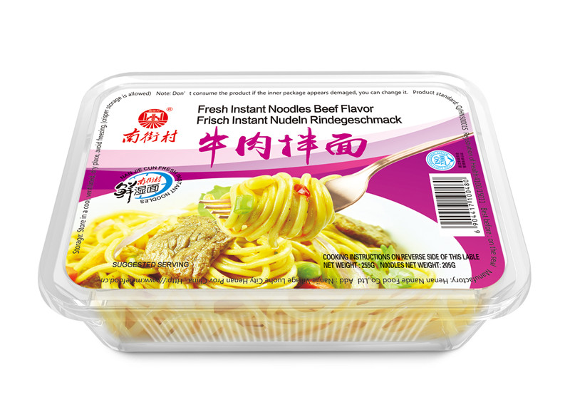 Fresh Instant Noodles Beef Flavor